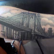 I was freaking out because my nose piercing of 4 years suddenly had a bump next to it that eventually began to bleed. 60 Brooklyn Bridge Tattoos For Men New York City Design Ideas