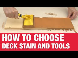 how to choose deck stains and tools ace hardware