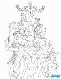 Superheroes and comic characters have been popular as coloring page subjects since the very. Free Justice League Coloring Pages Coloring Home