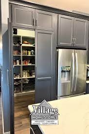 Hidden Pantry In New Home Kitchen Bungalow Kitchen Home Kitchens Irish Kitchen Design