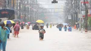 ด่วน ปภ.แจ้งเตือน สงขลา ฝนตกหนัก 3 อำเภอ ระวังน้ำท่วม ดินถล่ม