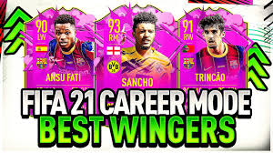 Sie möchten junge talente für eure mannschaft scouten. Fifa 21 Career Mode Best Young Wingers Ft Jadon Sancho Ansu Fati Trincao More Youtube