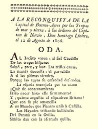 12 de agosto de 1806. File Oda A La Reconquista De La Capital De Buenos Ayres Pdf Wikimedia Commons