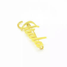 name brooch pin