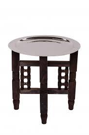 Free shipping on all orders over $35. Mediterranean Table Paris Silver 40cm Oriental Tables Moroccan Tray Tables