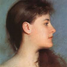 Edmund Charles Tarbell Portrait Of Eleanor Hyde Phillips: Description of  the artwork