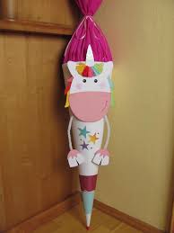 Schultute Einhorn Zuckertute Einhorn Etsy School Bags Unicorn Crafts