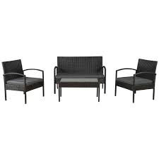 Aktuell über 135.000 angebote für gebrauchte möbel. Juskys Polyrattan Gartenmobel Set Trinidad Kaufland De