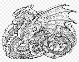 Use the download button to find out the full image of hard dragon coloring. Free Printable Coloring Pages For Adults Advanced Dragons Coloring Pages Of Cool Dragons Clipart 3380021 Pikpng