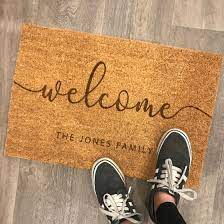 engraved welcome door mat welcome door mats welcome door door mat