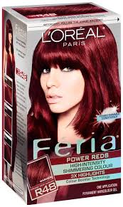 Amazon Com Feria Power Reds Hair Color R57 Intense Medium