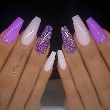 13 coffin nail art ideas i'm dying over. Nails Coffin Purple Art Designs 45 Ideas Unhas Roxas Unhas Compridas Unhas Bonitas