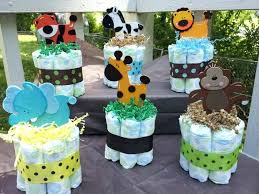 Baby Boy Centerpieces Baby Boy Shower Theme Ideas Pinterest Baby Boy Shower Centerpieces Fl Jungle Baby Shower Theme Baby Shower Centerpieces Mini Diaper Cakes