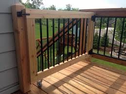 To give your pooch some sun and outdoor air, without them getting into your family gatherings or birthday parties, a deck gate diy garden gates ! Top 50 Best Deck Gate Ideas Backyard Designs