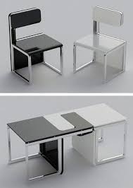 Chairs Turn Into A Table Cool Idea Modular Furniture Furniture Space Saving Furniture
