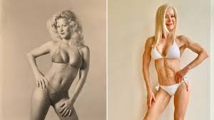 Grandma, 63, photographed 40 years apart still looks incredible | Metro News