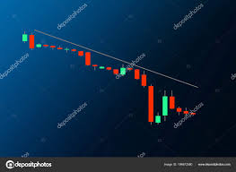 Candle Stick Graph Chart Of Stock Market Investment Trading