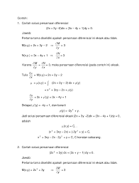 Admin dari blog contoh soal terbaru 2020 juga mengumpulkan gambar gambar lainnya terkait contoh soal persamaan diferensial orde 1 dibawah ini. Persamaandifferensial