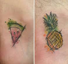 Cool and easy designs plus, if you aren't married yet and want to get your girlfriend's name or a matching tattoo, small. 30 Matching Tattoos That Are As Clever As They Are Creative Bored Panda