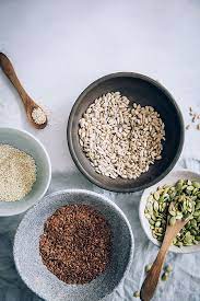Seed Cycling Balls For Hormone Balance 2 Ways Recipe Food Seed Cycling Ayurvedic Recipes
