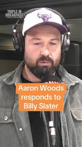 Woodsy has responded to Billy Slater’s explosive pre-game press conference  comments #fyp #foryoupage #nrl #footy #rugbyleague #aaronwoods  #triplembreakfast #stateoforigin