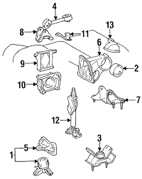 So when he tried to put more bolts in he noticed that the bolt pattern was different then what was on the japanese motor. Engine Trans Mounting For 1995 Toyota Camry Toyota Parts Center