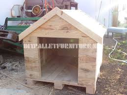Niche Construite Avec Des Palettes 6 Niche Chien Bois Maison Pour Chat Exterieur Niche Chien