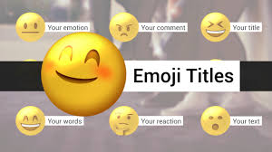 Emojis are supported on ios, android, macos, windows, linux and chromeos. Emoji Titles V 1 After Effects Templates Motion Array
