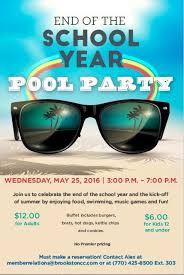 Full details of end of year party flyer for digital design and education. Image Result For End Of Year School Dance Flyer Summer Pool Party Pool Events Golf Events