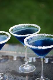 Navy Drinks Blue Martini Recipe Blue Martini Wedding Drink
