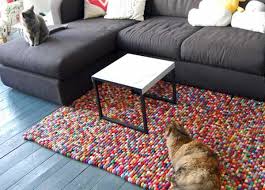 Teppich filz | kommode kare. Diy Teppiche Und Fussmatten Bunt Wohnen
