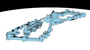 Windsor Castle Illustrated 3d Model Windsor Castle Castle 3d Model
