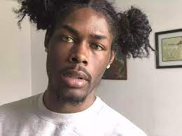 Greeneyes Melanin Darkskin Black Blackmen Ponytail Green Dark Skin Men Dark Skin Boys Curly Hair Men
