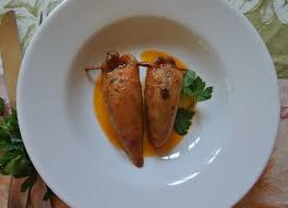 Calamari Ripieni Alla Marchigiana Stuffed Squid Our Italian Table Recipe Food Recipes Italian Recipes