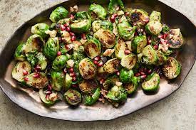 Brussels Sprouts With Walnuts And Pomegranate Recipe Recipe Thanksgiving Recipes Nyt Cooking Brussel Sprouts