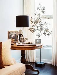 Ideas Inspiration For Styling Shelves And Vignettes Black Lampshade Trending Decor Large Round Table