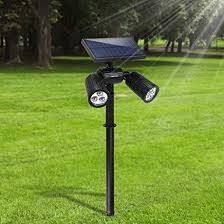Upgraded 300 Lumen Gartenleuchten 6led Auaÿenbeleuchtung Weiaÿes Helle Solarleuchten Verstellbare Lampen Far Boden Wande W Gartenleuchten Solarleuchten Solar