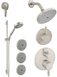Hansgrohe Undefined Chrome S Shower Faucet With Thermostatic Volume Control Trim Diverter Trim Single Function Shower Head Shower Arm Multi Function Hand Shower Faucet Shower Arm Shower Diverter