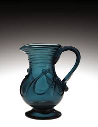 Lily Pad Pitcher Hand Blown Glass Corning Museum Of Glass United States Corning Museum Of Glass Lily Pads Glass Blowing