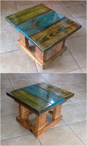 Such A Stylish Creation Of Wood Pallet Is Introduced Here Where The Table Custom Creati 2020