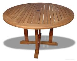 Beautiful birch veneer top and shelf. Teak Dia 48 Padua Round Dining Table Buy Outdoor Patio Furniture
