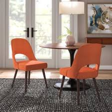 Here there are, you can see one of our burnt orange dining room collection, there are many picture that you can surf, remember to see them too. Burnt Orange Dining Chair Wayfair