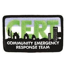 Cert Embroidered Logo Patch Sunset Survival Emergency Response Team Prepper Survival Emergency Response