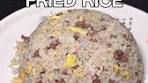 Truffle fried rice was so good and fragrant 😌 each kernel of ...