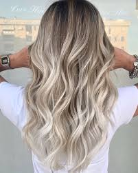 Get rid of yellow tones in your blonde hair with wella t18 toner and 20 volume cream deve. 50 Amazing Blonde Balayage Hair Color Ideas For 2021 Hair Adviser