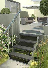 Küchenrückwand von dekoglas 125x50cm spritzschutz treppen garten. Aussentreppen Fur Haus Und Garten Formschon Sicher Und Robust