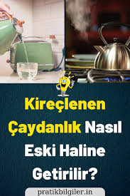 100 doğal çaydanlik temi̇zli̇ği̇nde muci̇ze yöntem hamur kabartma tozu ile çaydanlık kireç tutmuş çaydanlık ve kararmış demlik nasıl temizlenir?doğal yollarla yatağınıza bolca kabartma tozu serpin ; Temizlik Panosundaki Pin