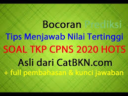 Latihan online soal skd tes cpns tahun 2021/2022. 18 Contoh Soal Tkp Cpns Dan Pembahasan Contoh Soal Terbaru