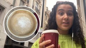 Taste testing Costa's autumn drink