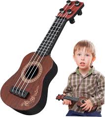 Amazon.co.jp: Totority 2個 ミニウクレレ エルモのおもちゃ 子供初心者ウクレレ クラシック ウクレレ ギター 楽器 ギターの  人工 子供の ウクレレ楽器のおもちゃ 楽器モデル プラスチック Brown : おもちゃ